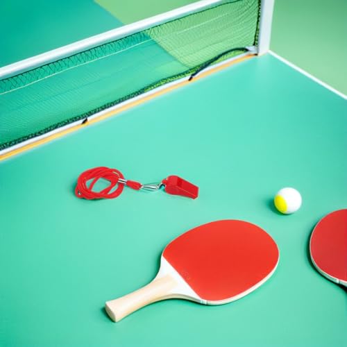 Set de 20 silbatos deportivos de plástico con cordón miniatura 7