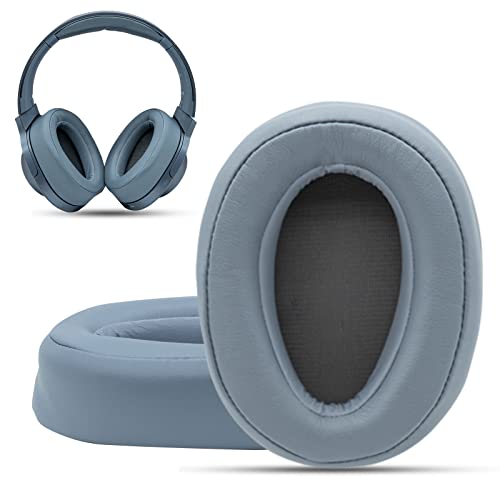 Image of Krone Kalpasmos Ear Pads for Sony WH-H900N, Compatible with Sony MDR-100ABN Headphones Over Ear Cushion, Soft Memory Foam Protein Leather Replacement Sony Headset Repair Part (Moonlight Blue)