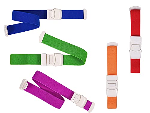 5-Pack Tourniquet Elastic First Aid Quick Release Medical Sport Emergency Tourniquet Buckle Band