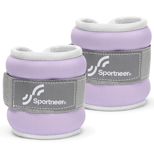 Sportneer Knöchelgewichte für Beine und Arme - Gewichtsmanschetten Set für Frauen und Männer für Krafttraining, Laufen, Walking, Fitness 2 * 0,5Kg / 2 * 1Kg/2 * 1,5Kg/ 2 * 2Kg /2 * 3Kg Sportneer Knöchelgewichte für Beine und Arme - Gewichtsmanschetten Set für Frauen und Männer für Krafttraining, Laufen, Walking, Fitness 2 * 0,5Kg / 2 * 1Kg/2 * 1,5Kg/ 2 * 2Kg /2 * 3Kg