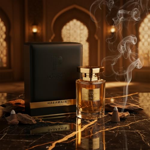 Image of Al Haramain Amber Oud Eau De Parfum Spray - Unisex Arabian Perfume for Men & Women | Long-Lasting Fragrance (75ml, Portfolio Imperial Oud)