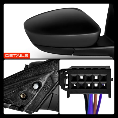 A-Premium Passenger Side Power Door Mirror Compatible with Volkswagen by A-Premium - Used condition - Image 8