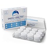 Premium Soft Silicone Earplugs | 6 Pairs - 27dB Noise Cancelling Ear Plugs | Anti Snoring Devices with Custom Stop Snoring Hypnosis Recording + Stop Snoring Ebook | Best Ear Plugs for Sleep!