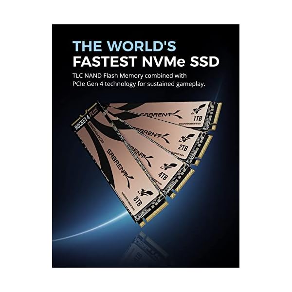 Sabrent 500 GB Rocket 4 Plus NVMe 4.0 Gen4 PCIe M.2 - Image 5