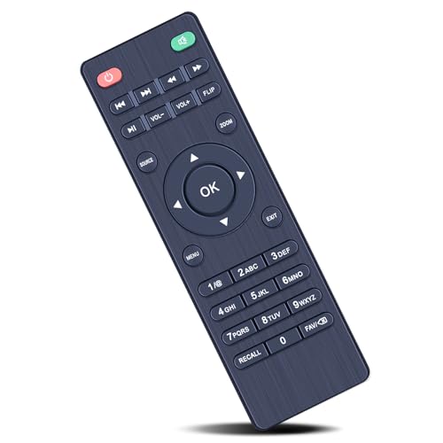 Image of ZWP Projector Replacement Remote Control fit for RCA RPJ136 RPJ119 RPJ140 RPJ107 RPJ107 RPJ104 Portable Mini LED Projector (Black )