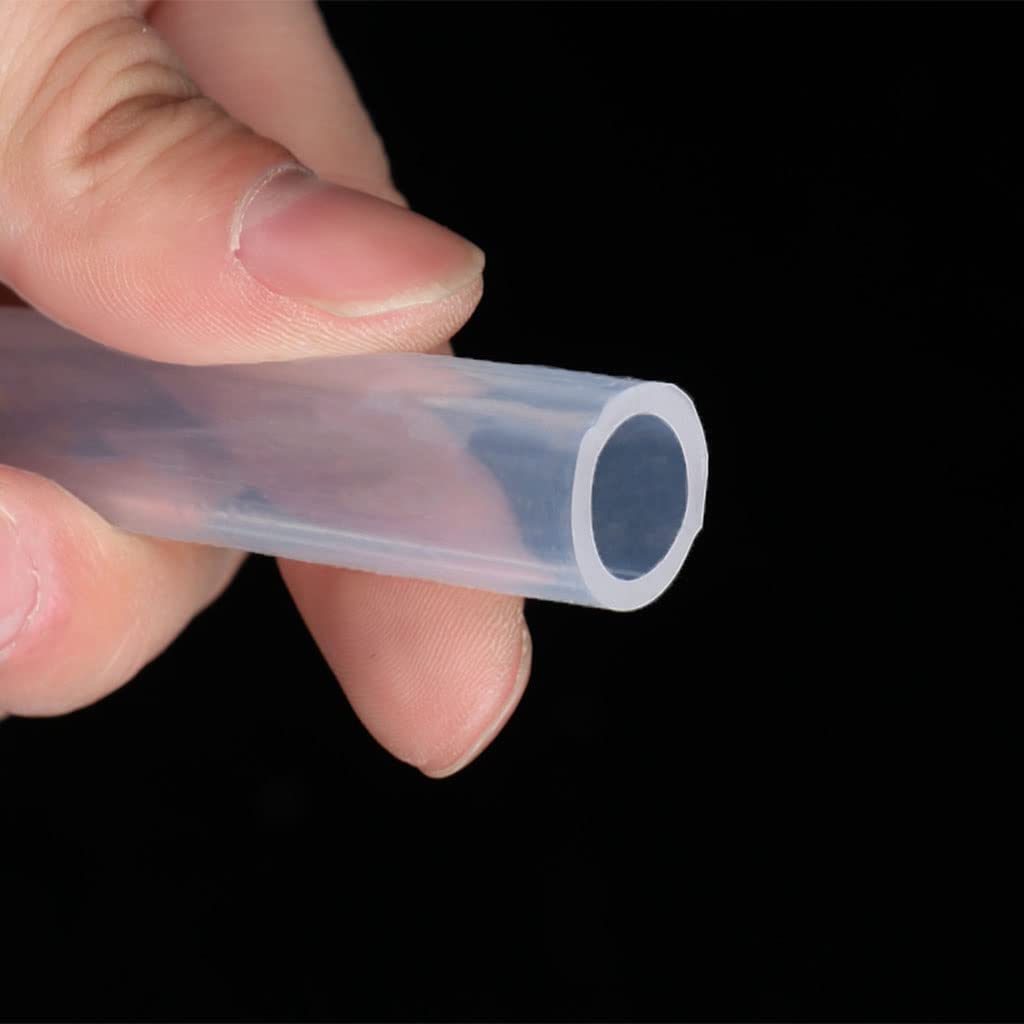 Manguera de goma de silicona transparente, 1 Uds., 1M, 5M, 10M, 2MM, 3MM, 4MM, 5MM, 6MM, 7MM de diámetro, tubo de silicona transparente Flexible(10M,6x9mm)