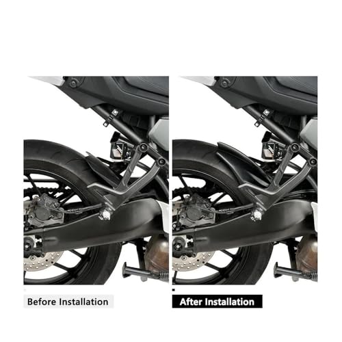 Garde-boue arrière moto Tracer 9 GT accessoire protection ABS