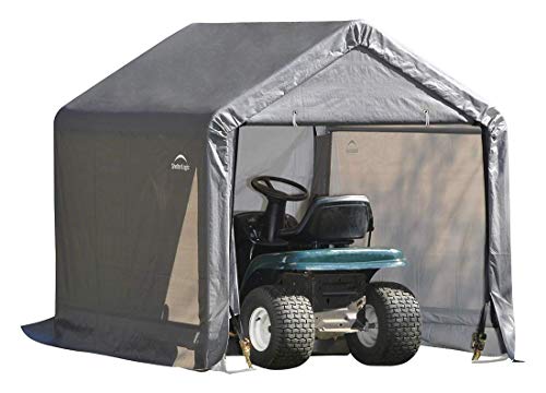 ShelterLogic Replacement Cover Kit Only No Frame -6x6x6.5 Peak Gray 90500 (7.5oz Gray)