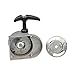 AlveyTech Recoil Pull Start Assembly for 48cc-80cc 2-Stroke Bicycle Engine Kits - Durable Cast Metal Housing Recoil Starter with Pawl, Handle and Cord, Replacement Bicycle Engine Parts & Accessories