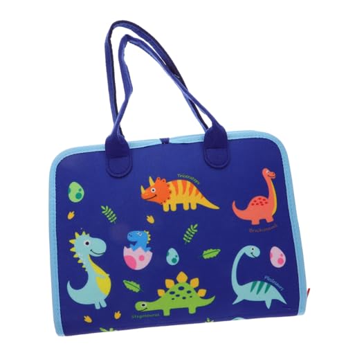 LIOOBO Learning Board Travel for 1-3 for 2 + Year Old Boys Wear-Resistant Learning Fire Truck Busy Board Household Busy Board Funny Blue Felt