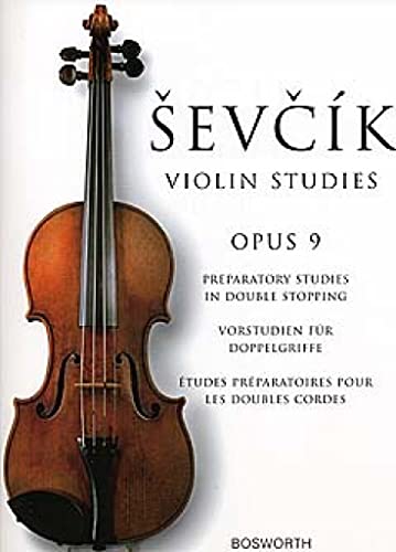 Sevcik Violin Studies - Opus 9: Preparatory Studies in Double-Stopping