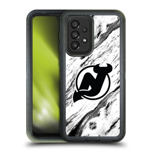 Étui antichoc Galaxy A33 5G NHL New Jersey Devils coque ultra-blindée marbre 2022