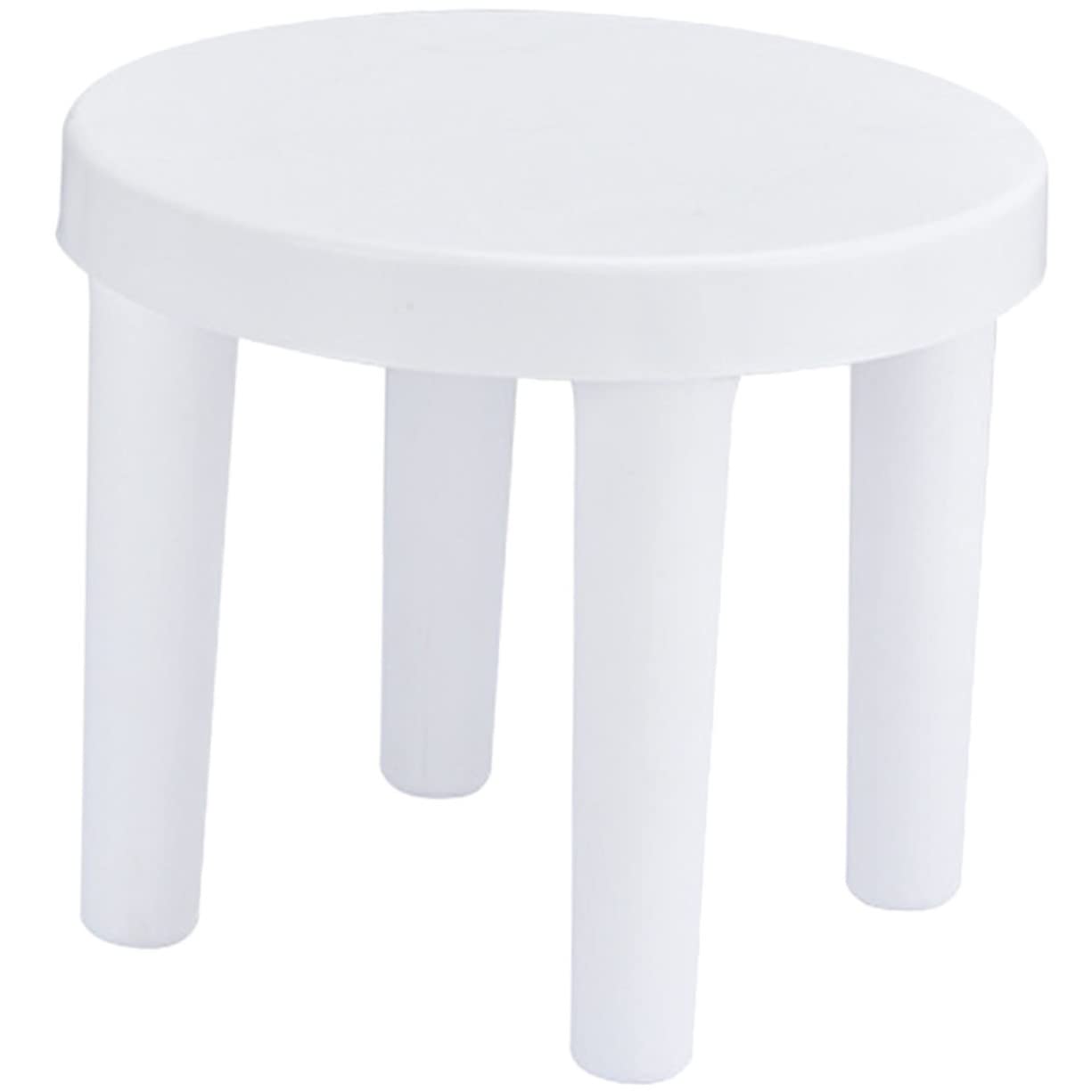 OUNONA Slip Stool Small Step Stool for Bathroom Kitchen Stackable Design for Easy Storage for Use Home Kindergarten
