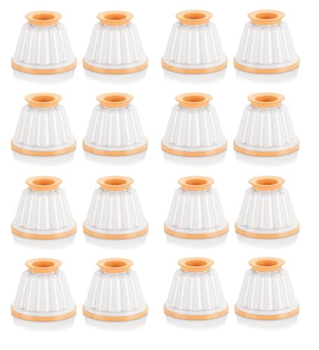 La mejor selección de Moldes para gelatina de plastico los mejores 10. 44 Moldes de Postre 12 Piezas, Moldes de Gelatina con Tapa, para Helado Pudin Postres Plástico Individuales