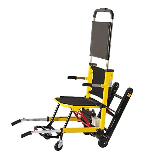 YFFSOW Electrical stǎir lǐfts for Home, cháir lǐft Assist Devices for Seniors, Transfer stàir clǐmbińg whěelchǎir for Daily Care Use Can Bear 350lb