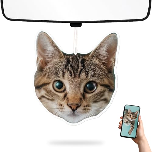 Custom Shape Air Fresheners for Car - 12 Scent Options - Die Cut Shape Photo Air Fresheners, Double-Sided - Car Fresheners with Logo