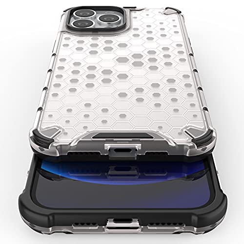 Image of Glasgow Back Case Cover Designed for Apple iPhone 13 Pro Max - Transparent