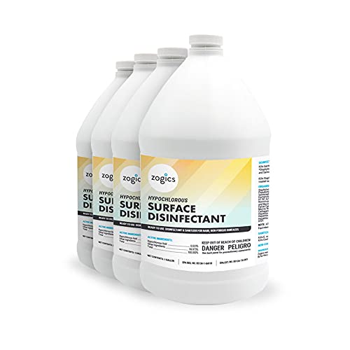 Zogics Hypochlorous Acid Ready-to-Use Disinfectant - EPA-Registered List N - ...