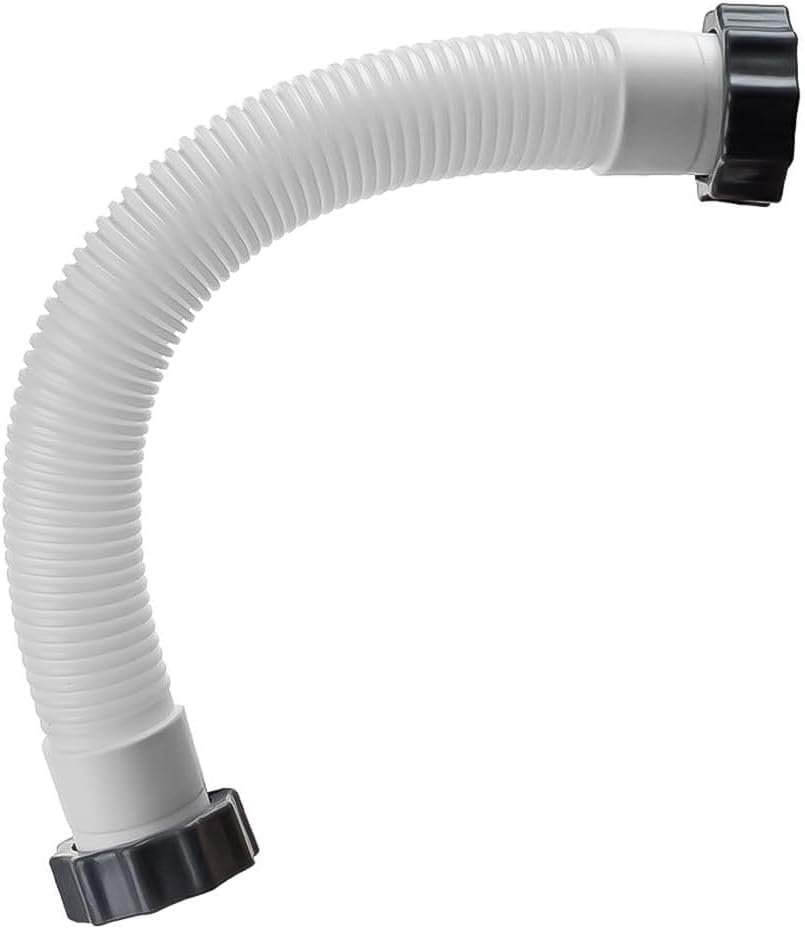 Daaxing Pool-Sandfilterpumpenschlauch, Verbindungsschlauch mit Muttern für Intex Filterpumpe, Sole-System und Sandfilter, Poolzubehör (1 Stück)