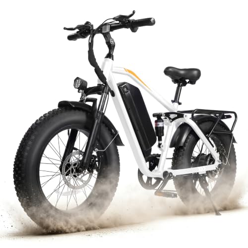 M300F Electric Bike for Adults & Teens, 52V 20” Electric Mountain Bike image 3