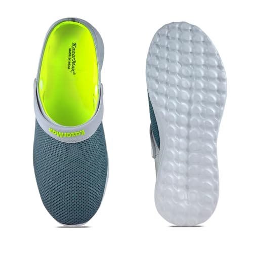 KazarMax Men's Classic Casual Clogs | Sandals with Adjustable Back Strap | Comfortable & Light Weight | Stylish & Anti-Skid | Everyday Use Memory Foam Clogs (Image - 7)