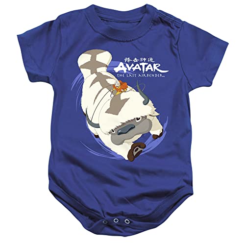 Image of Avatar The Last Airbender Appa in Flight Infant Baby Boys Onesie Snapsuit