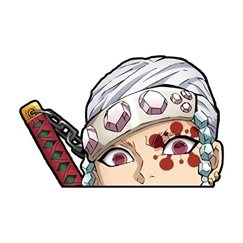 Buy Dawowan Uzui Tengen Anime Peeker Car Stickers for Demon Slayer