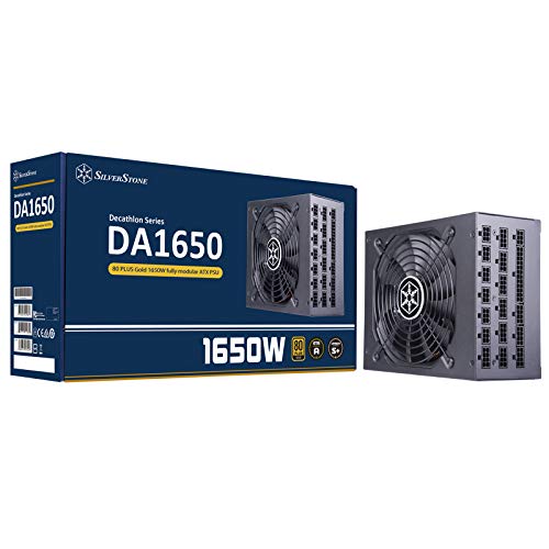 Image of Silverstone Technology DA1650-G, 1650W Fully Modular ATX Power Supply, 80 Plus Gold, SST-DA1650-G