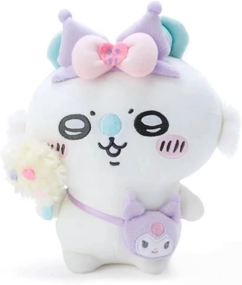 8.6Inch Chi-ka-wa Plush Toy, Stuffed Figure Throw Pillows Gifts for Friends, Fans and Family, Home Decor