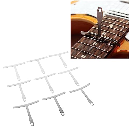 Medidor de Raio Sob Corda, Medição Precisa de Aço Inoxidável Ferramenta de Medição de Raio de Guitar