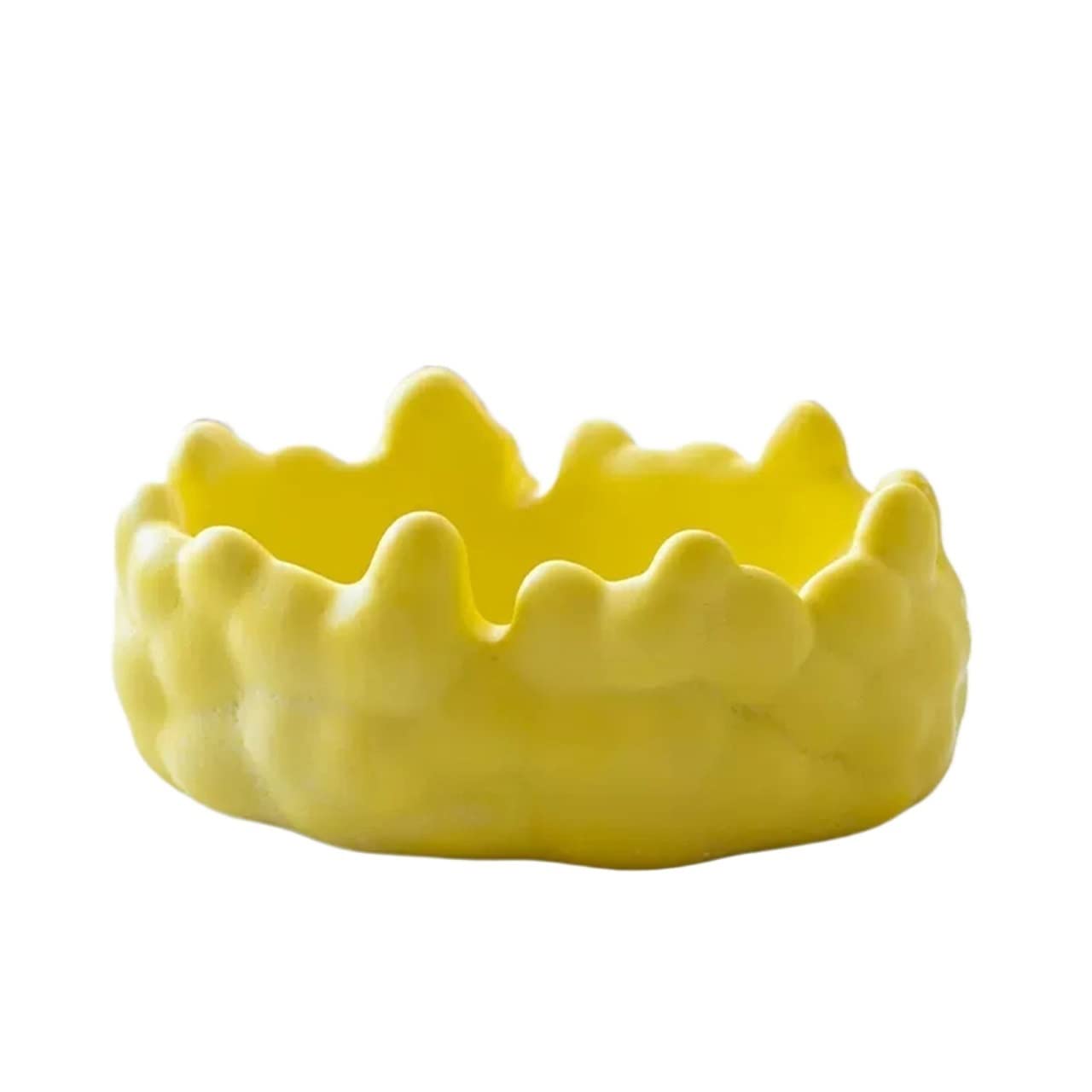 Cendrier carré en céramique multicolore pour table basse de salon de thé