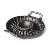 Sur La Table Cast Iron Shrimp Pan, Black
