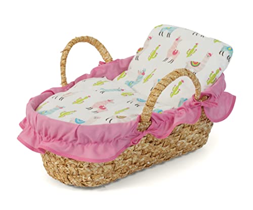 Bayer Chic 2000 233 08 Puppentragetasche 45 cm, Lama, pink