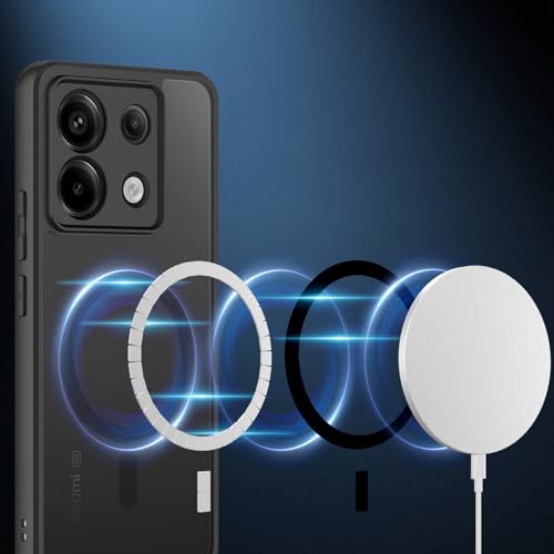 Image of For OPPO Find X8 Case, Translucent Design, Shockproof, Scratch Resistant Back, Magnetic Compatible, MagSafe Matte, US Military MIL Certified, Hybrid TPU Bumper, PC Micro Dot, No Yellowing and