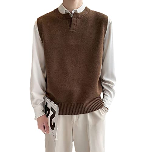 Chaleco cuello en V de hombre en talla grande para evitar el exceso de calor