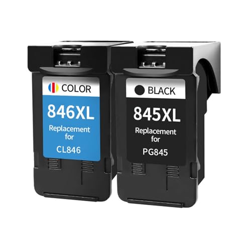 Cartouche d'encre 845 et CL846 grande capacité noire et couleur pour imprimante TS3380