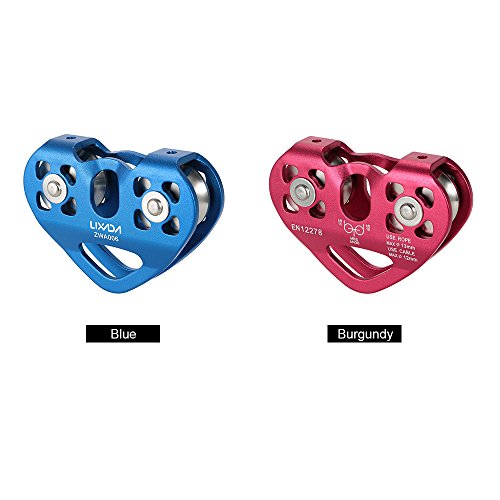 Festnight Polia do trole do cabo de Lixada 30kN com salvamento do trabalho do aloft da escalada do r