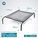 Bedsure Cama Elevada Perro Grande - Cama Mascota Exterior Lavable para Verano,...