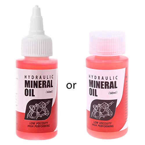 ruiruiNIE Sistema de Aceite Mineral de Freno de Bicicleta 60 ml Bicicletas de montaña de Ciclismo Fluido para Shimano