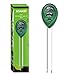 Sonkir MS01 pHmetro del Suolo, Kit di Attrezzi da Giardinaggio per Tester di umidità/Luce/PH 3-in-1 per Giardino, Prato, Fattoria (Verde)