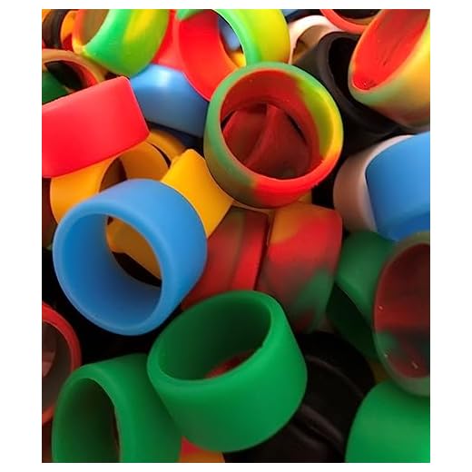 Pack of 10 Plain 18mm Multi Coloured Vape Bands Protective Atomizer RBA RTA RDA Or Battery Fits Most Tanks Silicone FIT KANGER eGO