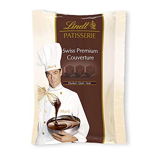 Lindt - Sachet Pistoles PATISSERIE - Chocolat Noir pour Cuisiner, 500g
