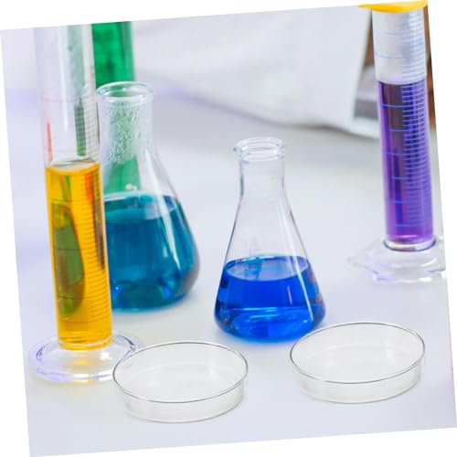 Mushroom Agar Plates Glass Petri Dishes Lightweight Easy to Carry for Science Supplies