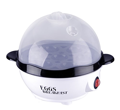 Team-Kalorik-Group TEAM EK 10 W für das perfekte Frühstücksei der Eierkocher für bis zu 7 Eier