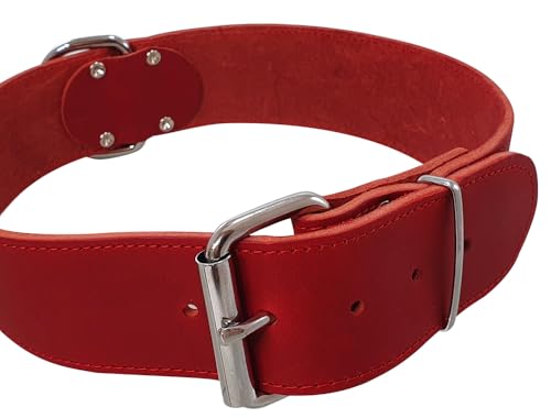 Nobby 80935- 01 Halsband TABIL extra breit rot 75 cm (59- 69 cm), 50 mm