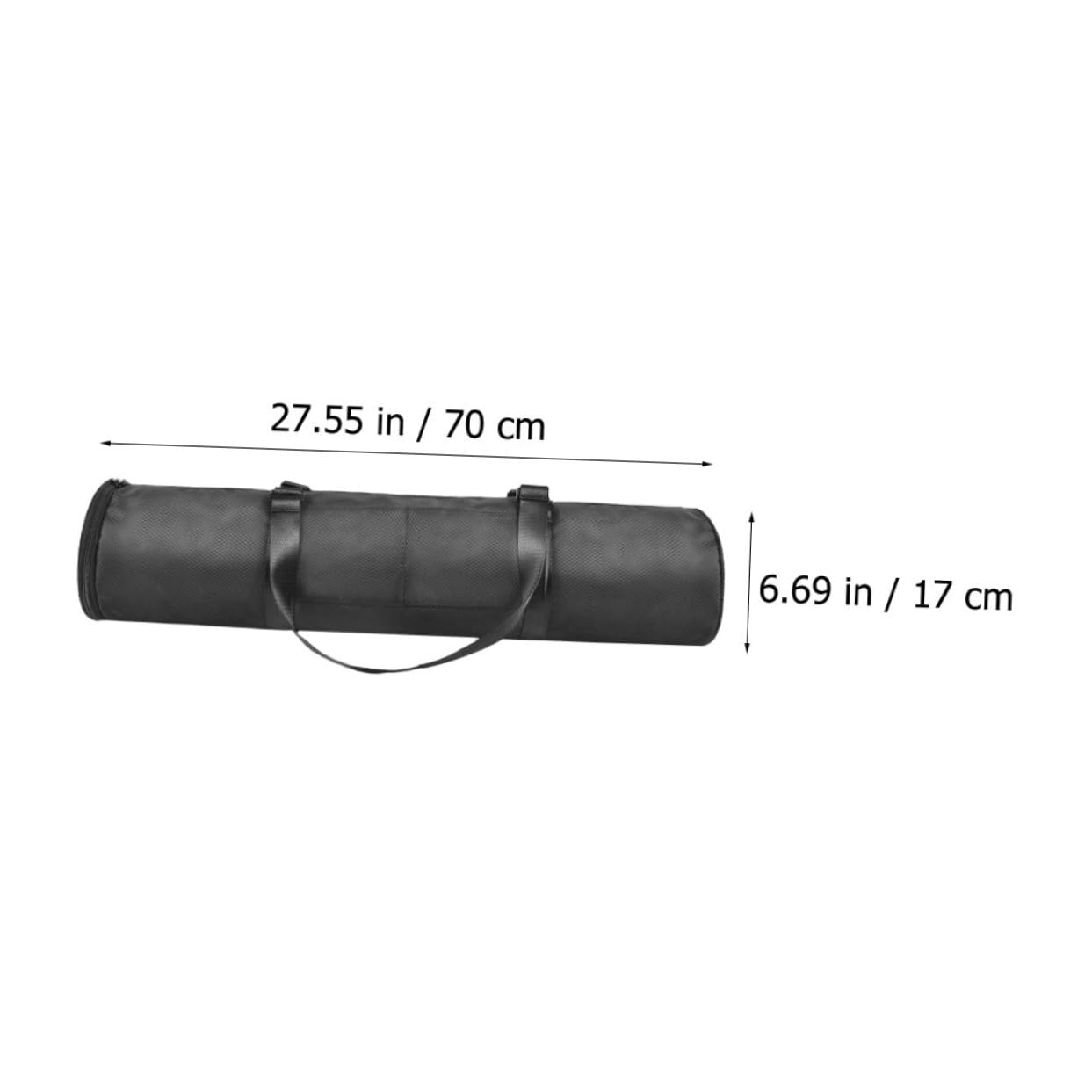 Bolsa para Esterilla de Yoga con Correas de Hombro Oxford Gruesa Resistente Diseño con Cremallera y Almacenamiento para Gimnasio Senderismo y