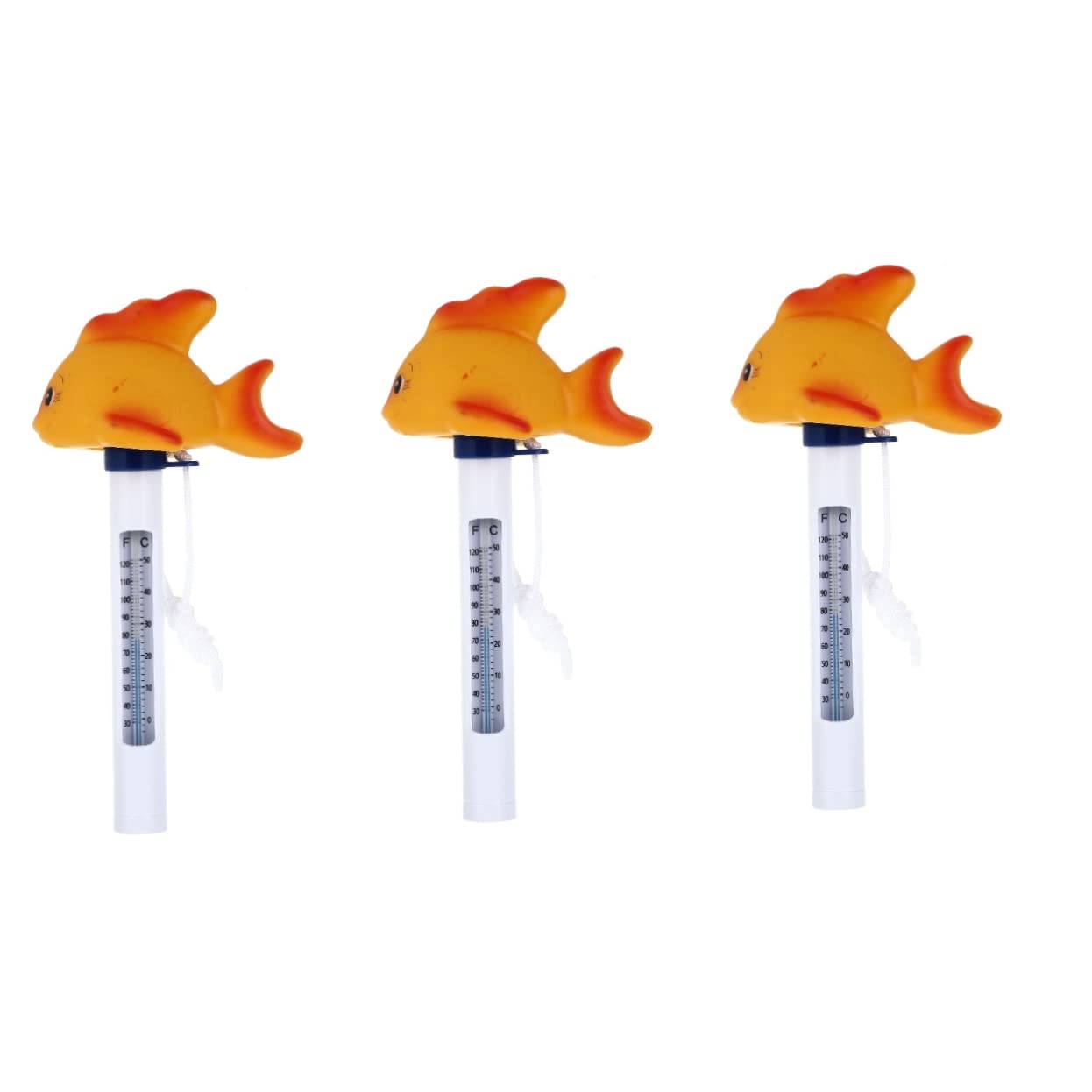 DOITOOL 3pezzi Termometro Galleggiante Per Piscina Design Fahrenheit Per Idromassaggi e