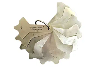 KRISTEEL 12 Leaves Weld Gauge Cum Radius Gauge Set