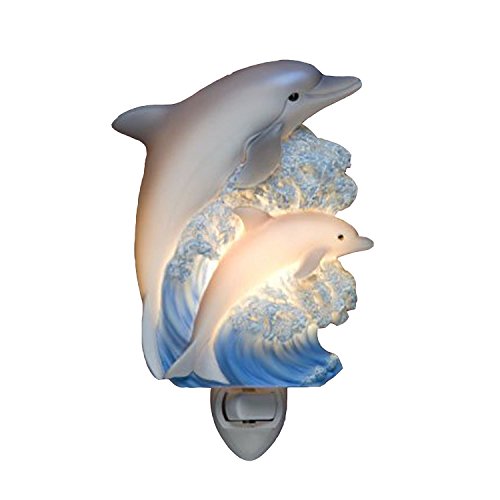 Dolphins Night Light Ibis & Orchid Designs