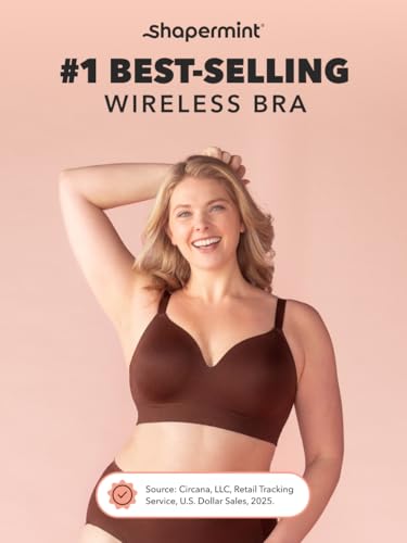 Image of SHAPERMINT Bras for Women - Lingerie Bra, Bralettes for Women with Support, No Underwire Plus Size Bras for Women